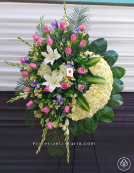 Coronas Fúnebres, coronas florales en lima Perú 