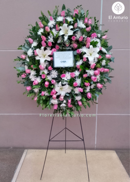 Coronas Fúnebres, coronas florales en lima Perú 
